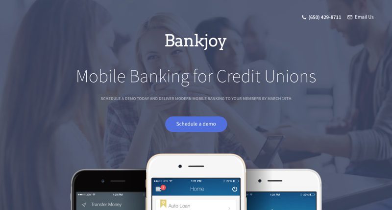 Three Credit Unions Sign Up for Bankjoy’s Mobile Banking Technology