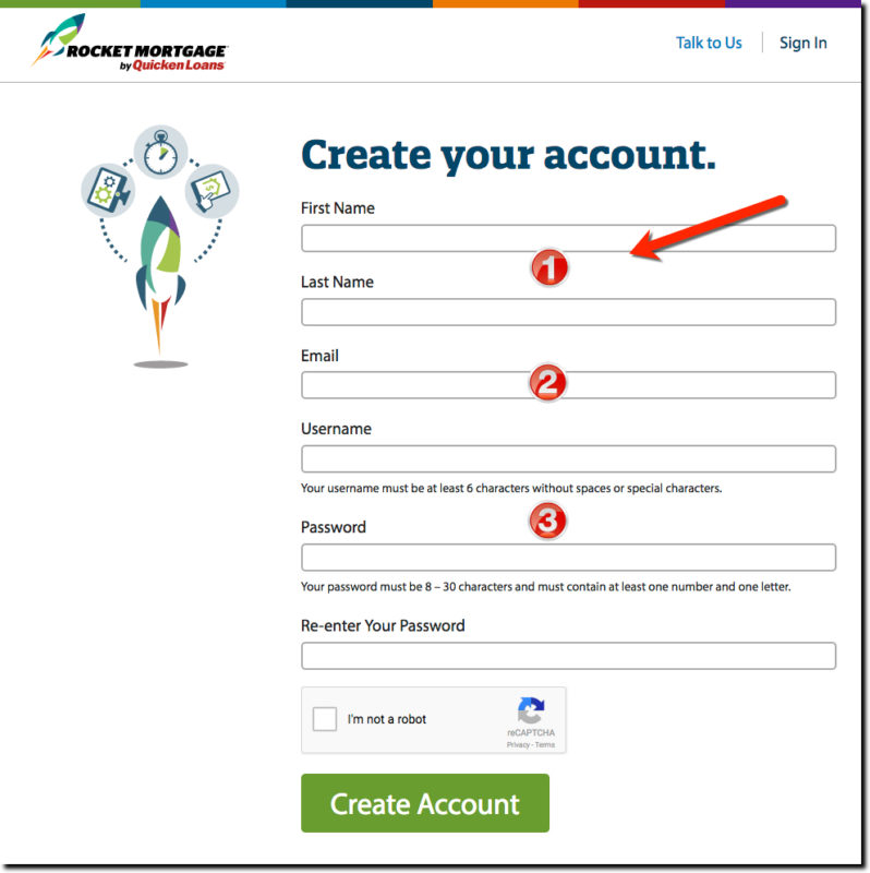 rocket mortgage registration