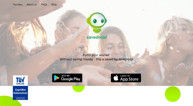 New Funding for Savedroid Boosts Total Capital to More than $22 Million