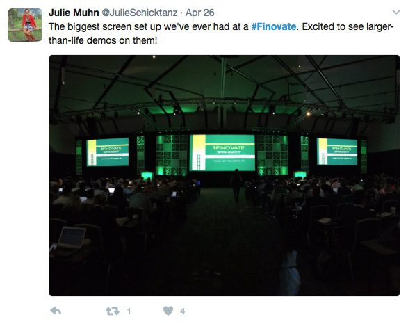 Twitter Talk: The Top Tweets from FinovateSpring 2017