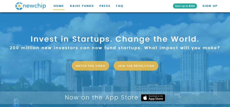 Newchip Helps New Investors Own a Piece of the Startup Economy