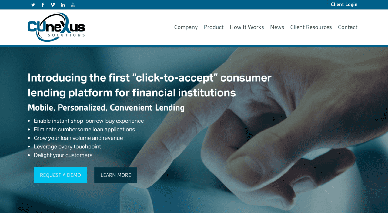 CUneXus’ cplXpress to Power One-Click Loans for MeridianLink