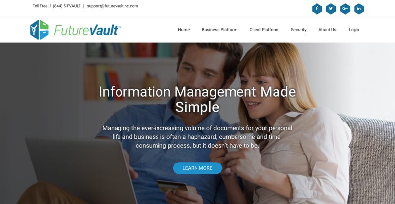 FutureVault Appoints John D. Orr as New CEO