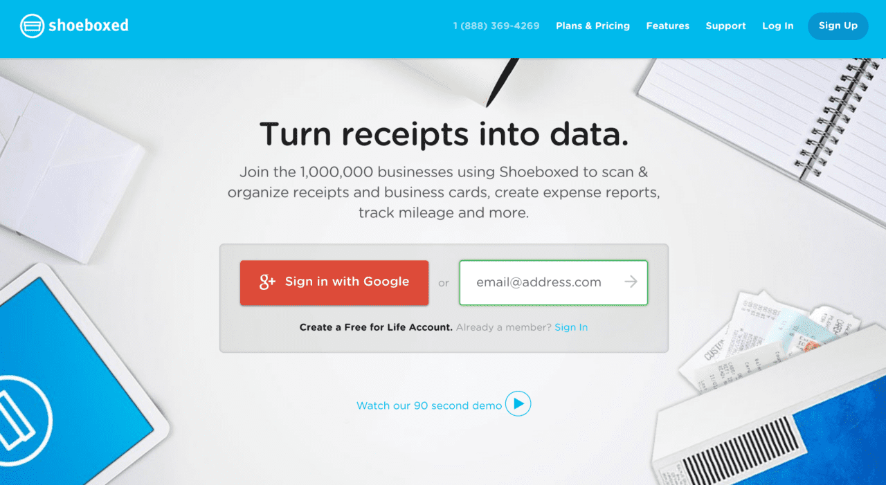 Shoeboxed Launches Fetch to Remove Blood, Sweat, and Tears from Expense Reporting