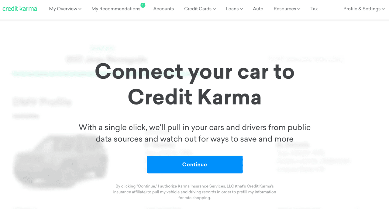 Credit Karma Launches Online Vehicle Center