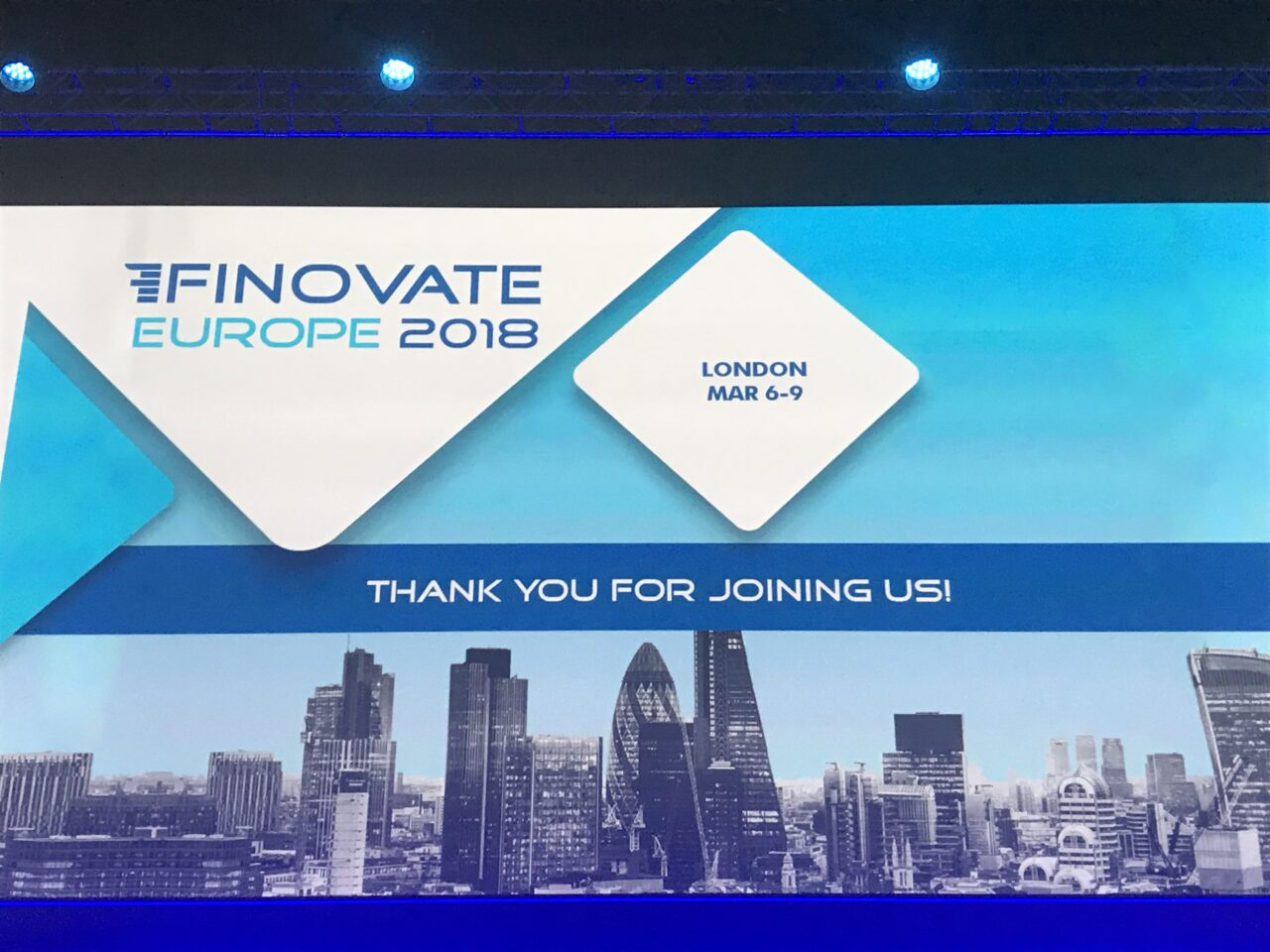 EuroTweeting: Twitter Talk from FinovateEurope 2018