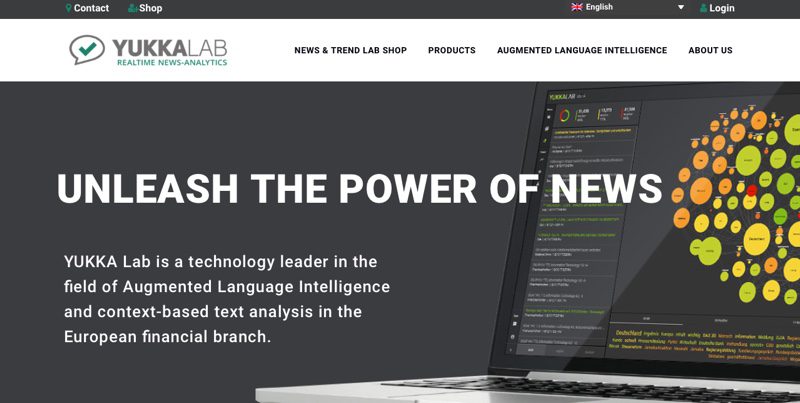 YUKKA Lab Launches Market Sentiment Analysis Solution, News & Trend Lab