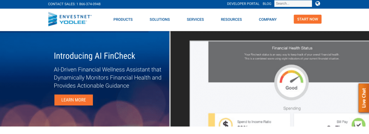 Envestnet | Yodlee’s AI FinCheck Takes Financial Wellness to a New Level