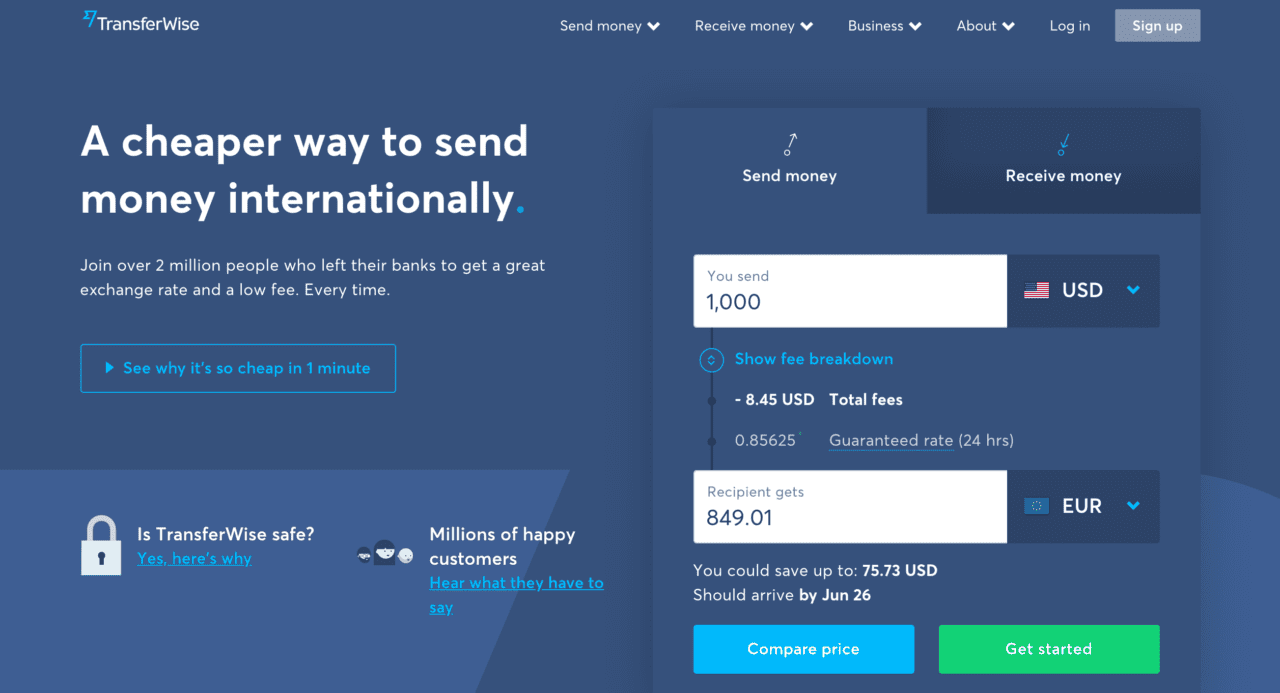 TransferWise Helps Monzo Clients Send Money Abroad