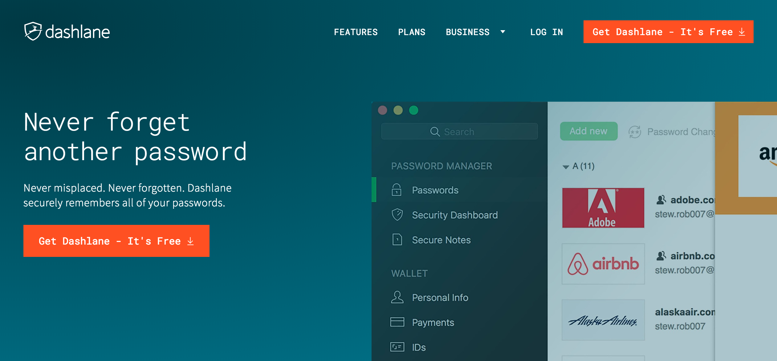 Dashlane’s New Feature Secures Old and Forgotten Accounts