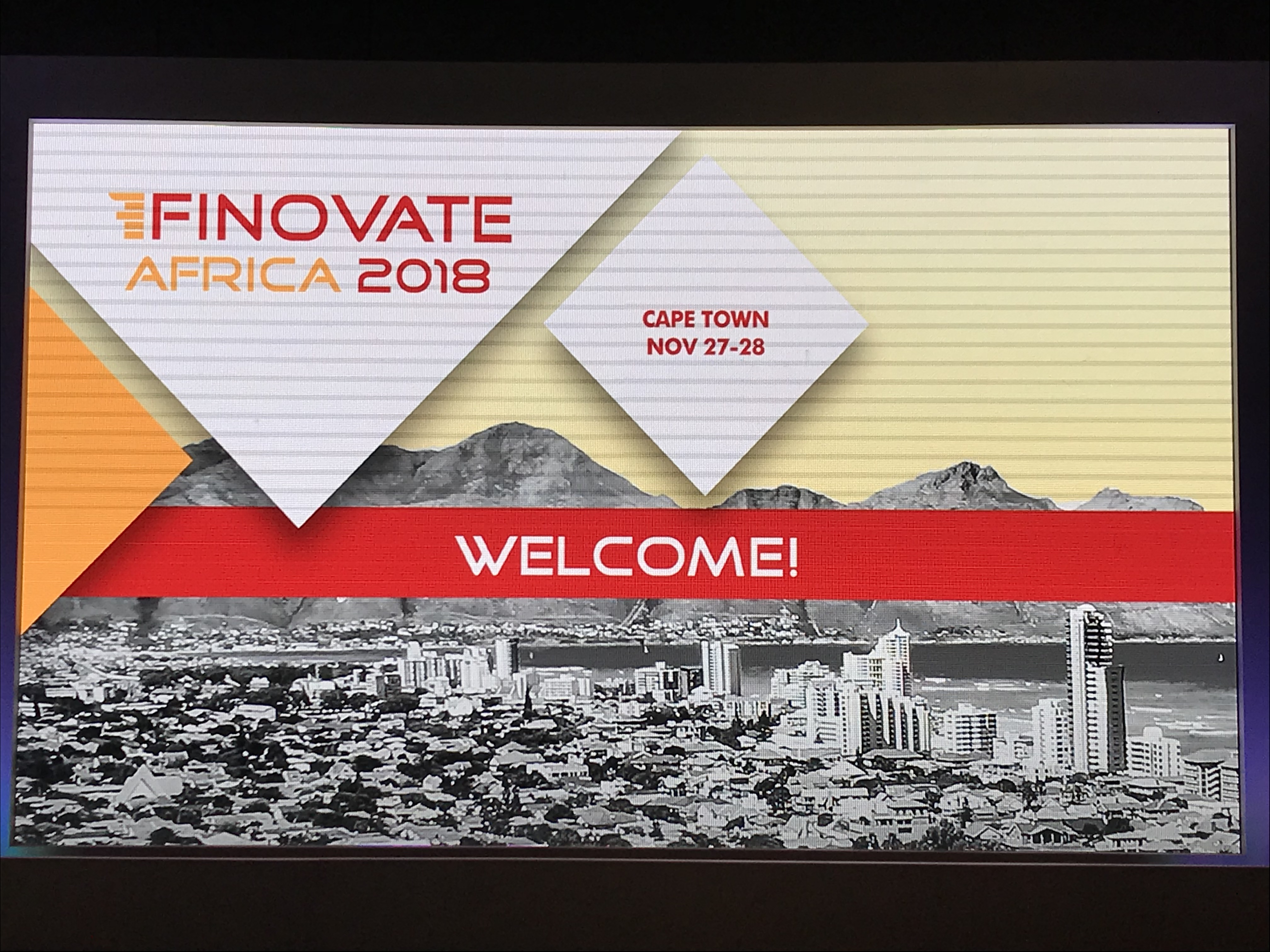 Welcome to Day 2 of FinovateAfrica