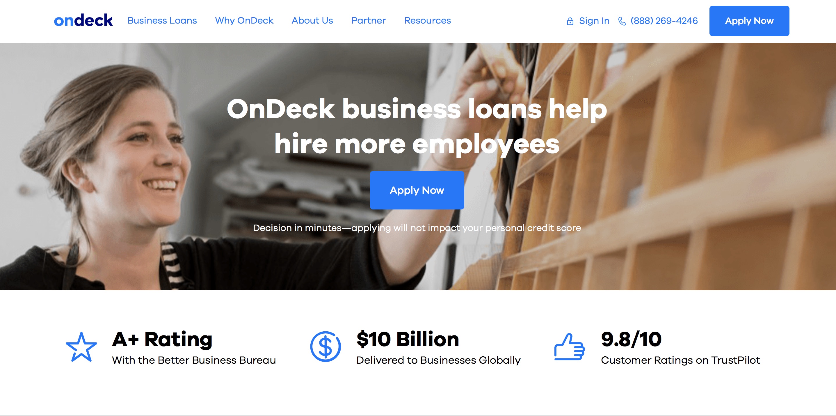 OnDeck Expands to Equipment Financing