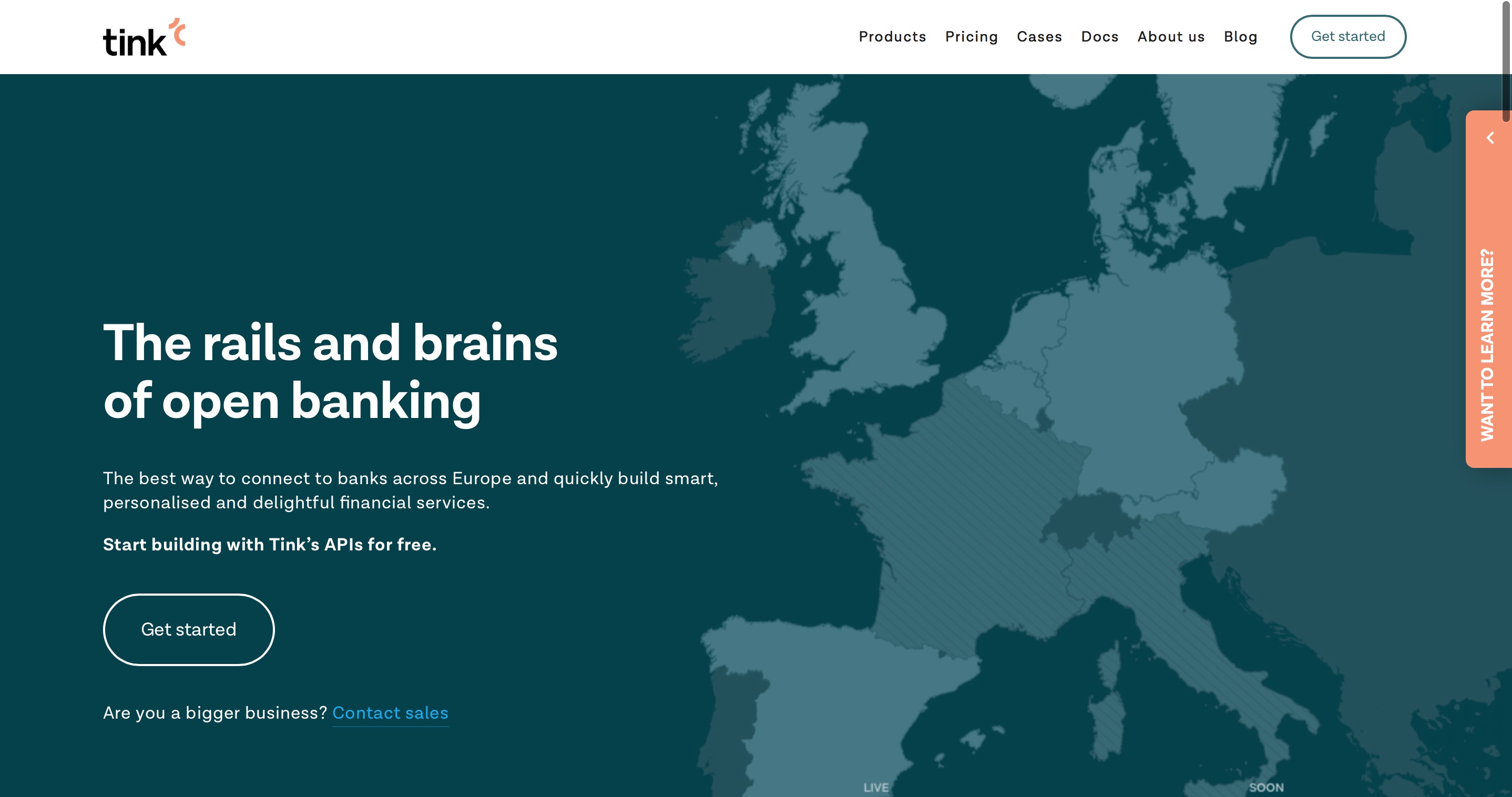 Tink Raises $63 Million, Goes Live in Five New European Markets