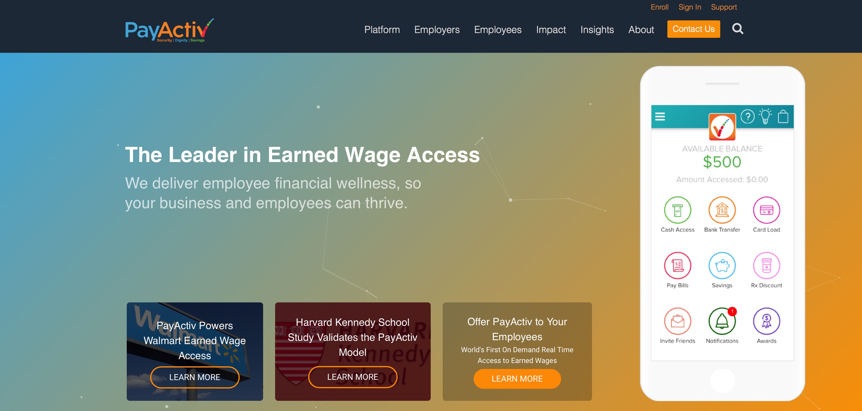 PayActiv and Visa Help Workers Access Earned Wages Earlier - Finovate