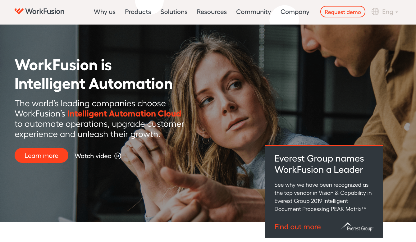 Workfusion Brings Robotic Process Automation Global with New Partnership