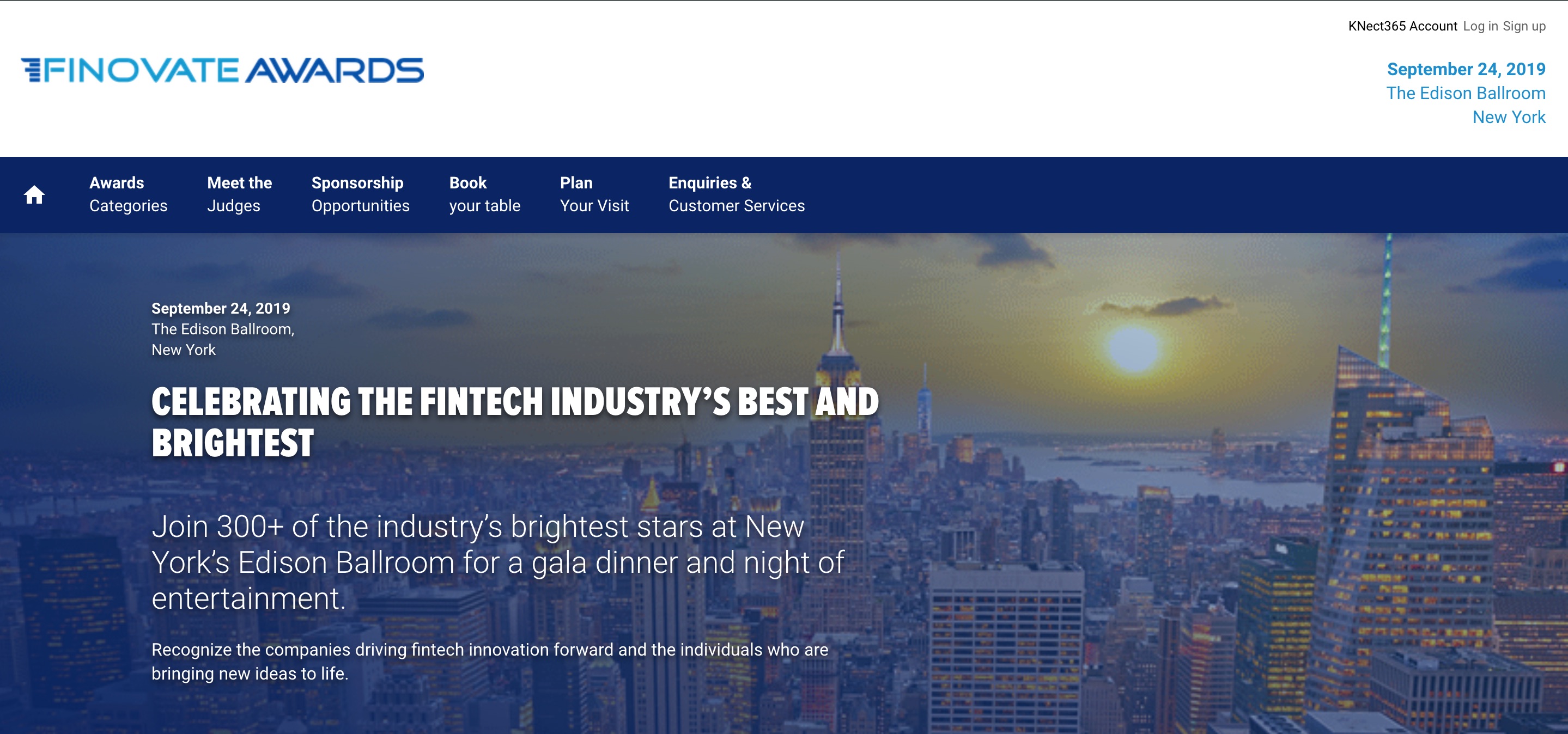 Winners Circle:  Finovate Honors Fintech’s Finest with New Awards Series