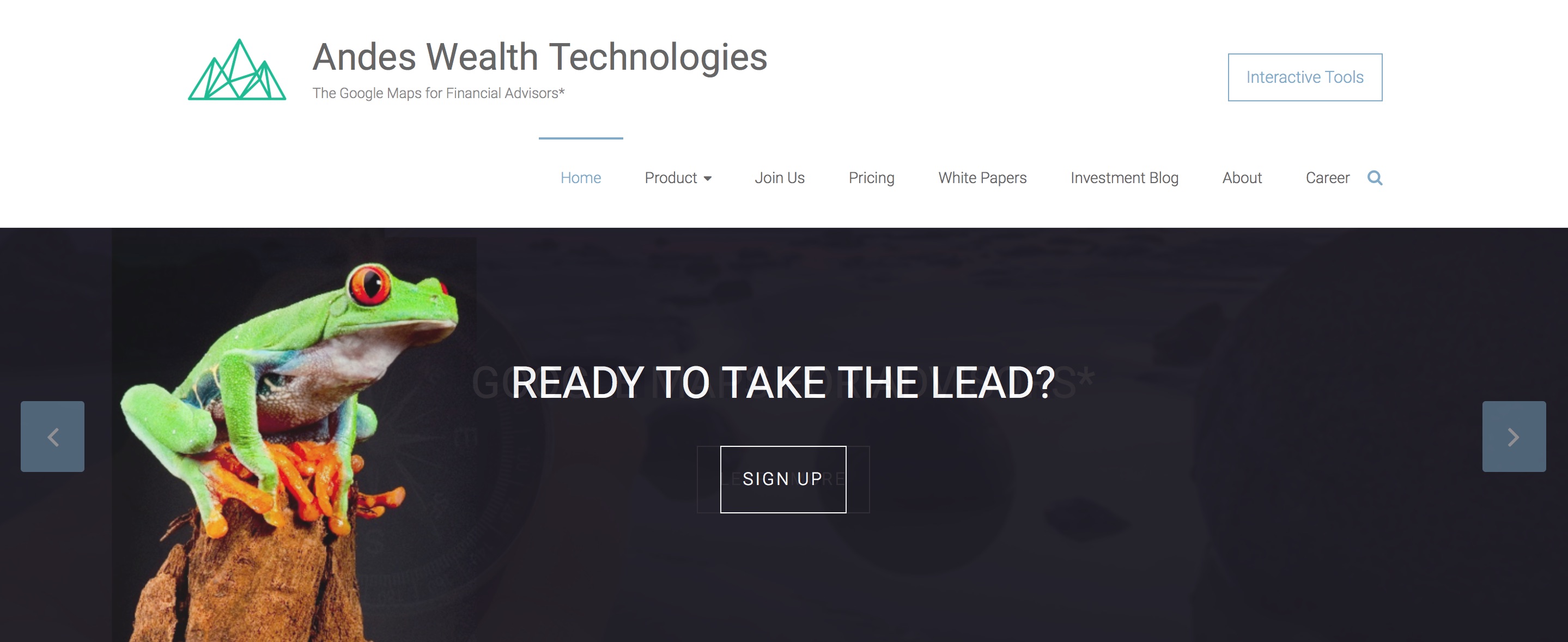 FinovateFall Sneak Peek: Andes Wealth Technologies