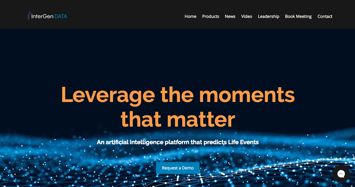 FinovateFall Sneak Peek: InterGen Data