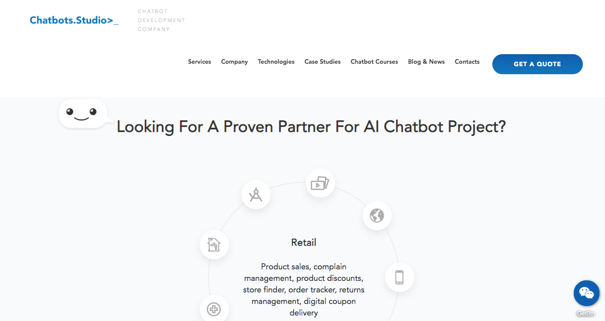 FinovateFall Sneak Peek: Chatbots.Studio