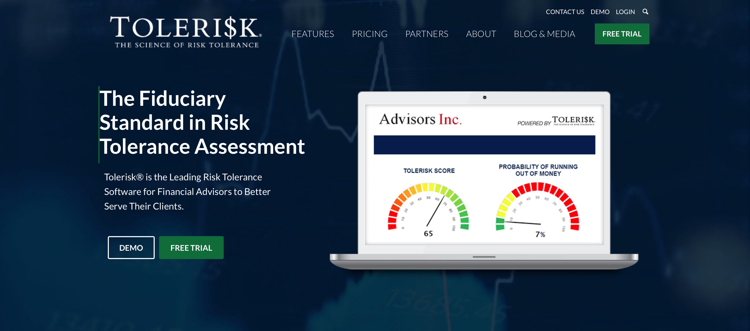 Risk Tolerance Specialist Tolerisk Integrates with SS&C’s Black Diamond