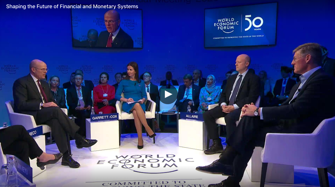 Everything Fintech at Davos 2020