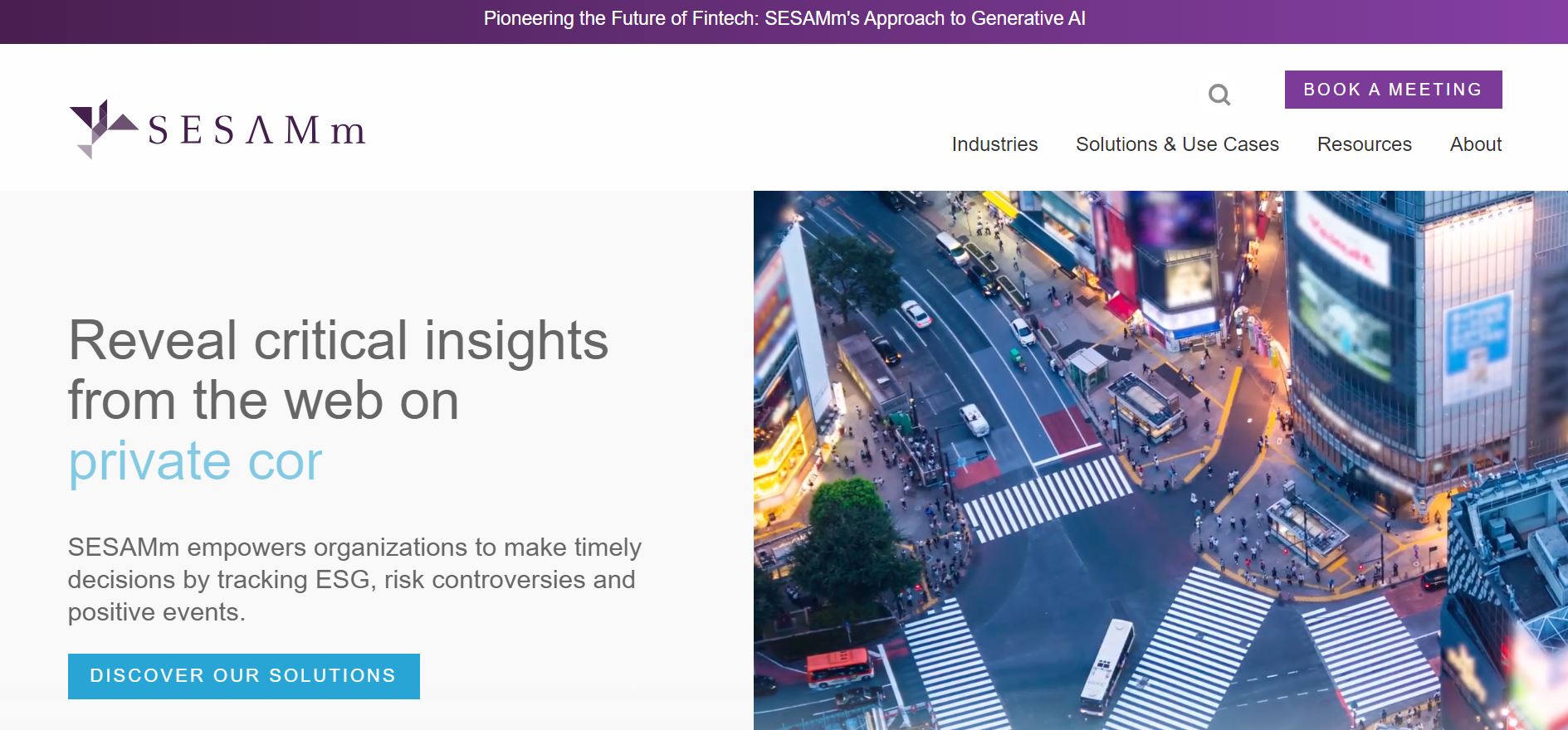 FinovateFall 2023 Sneak Peek: SESAMm