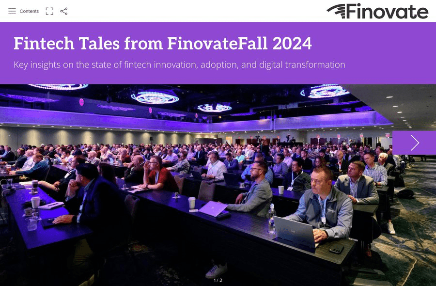 eMagazine: Fintech Tales from FinovateFall 2024