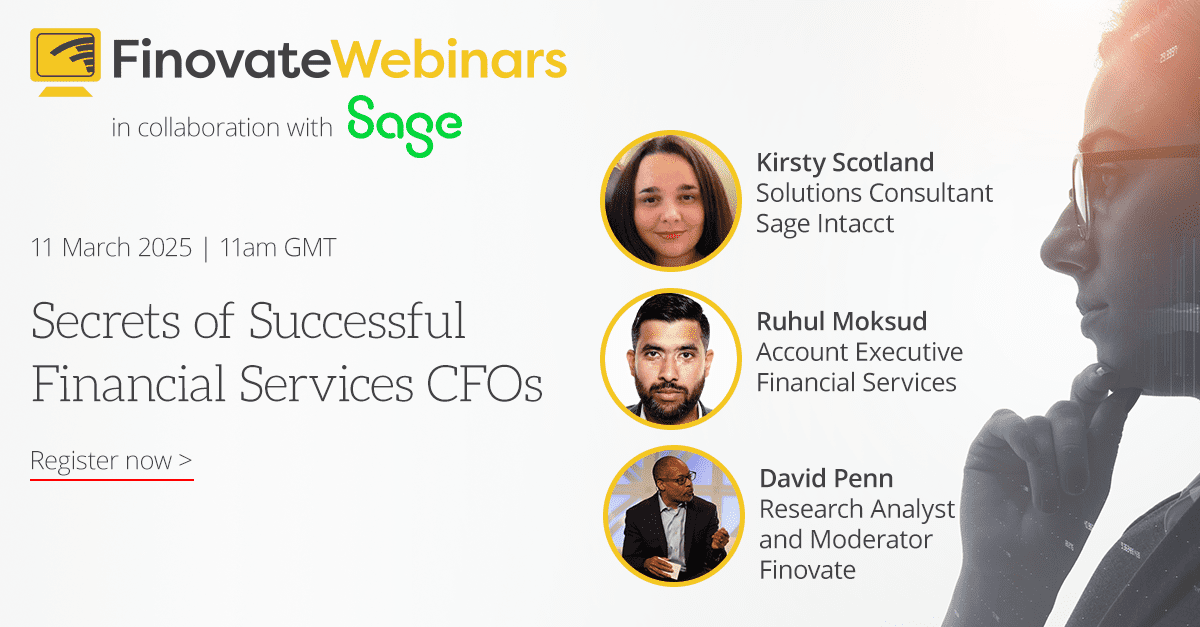 Finovate Webinar: Secrets of Successful Financial Services CFOs