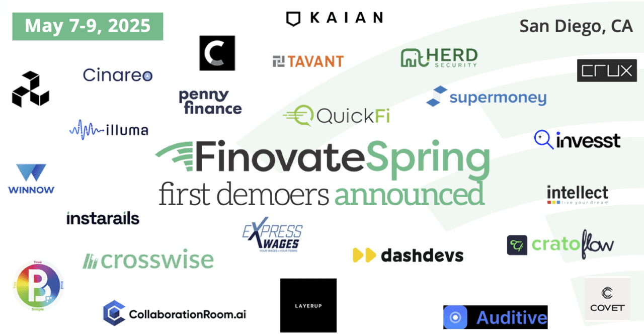 See Who’s Demoing at FinovateSpring this May